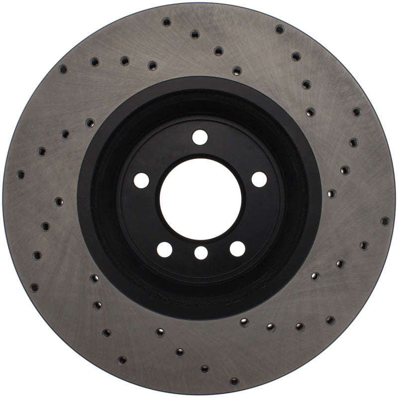 StopTech 07-10 BMW 335i Cross Drilled Right Front Rotor.