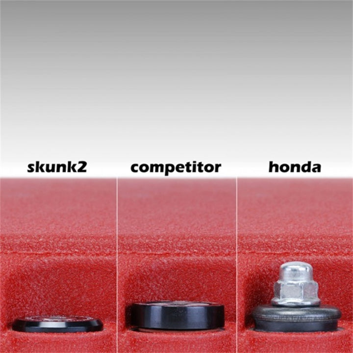 Skunk2 Honda/Acura B-Series VTEC Black Anodized Low-Profile Valve Cover Hardware.