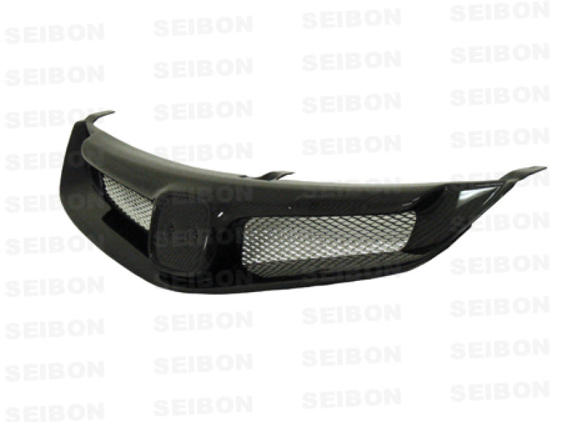 Seibon 06-10 Honda Civic 4Dr JDM / Acura CSX MG-Style Carbon Fiber Grill.