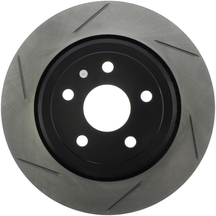 StopTech 12-13 Jeep SRT8 Rear Right Slotted Sport Brake Rotor.