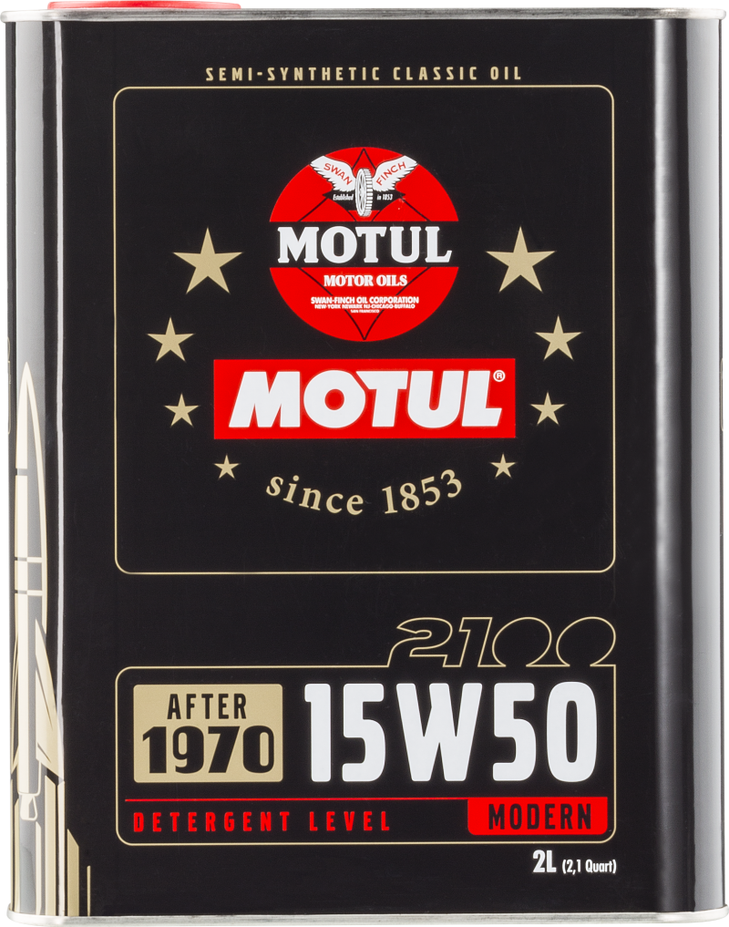 Motul 15W50 Classic 2100 Oil - 10x2L.