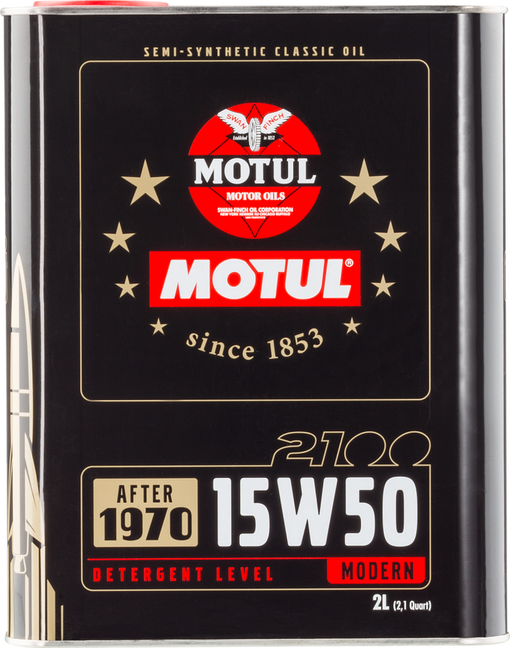 Motul 15W50 Classic 2100 Oil - 10x2L.