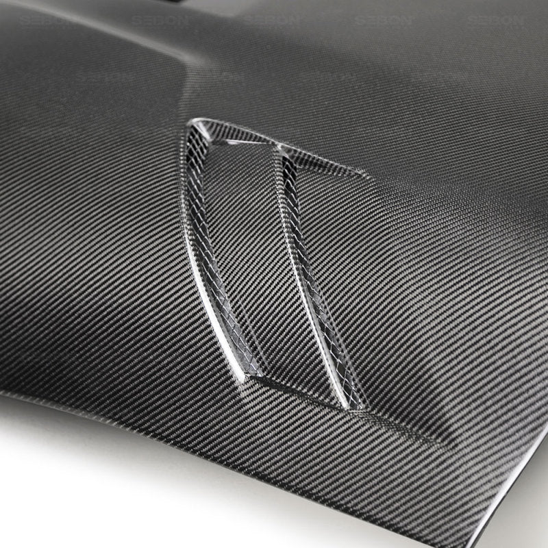 Seibon 2020 Toyota GR Supra TSII-Style Double-Sided Carbon Fiber Hood.