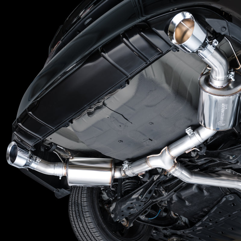 AWE Tuning 22+ Honda Civic Si/Acura Integra Touring Edition Catback Exhaust - Dual Chrome Silver Tip.