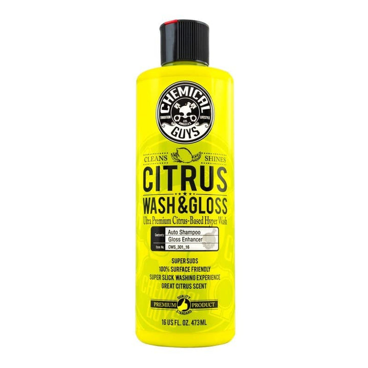 Chemical Guys Citrus Wash & Gloss Concentrated Car Wash - 16oz.