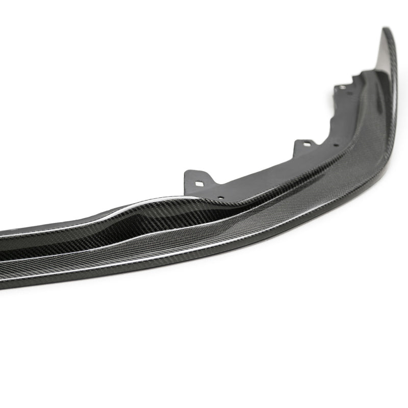 Seibon 19-21 Toyota Corolla Hatchback MB-Style Carbon Fiber Front Lip.