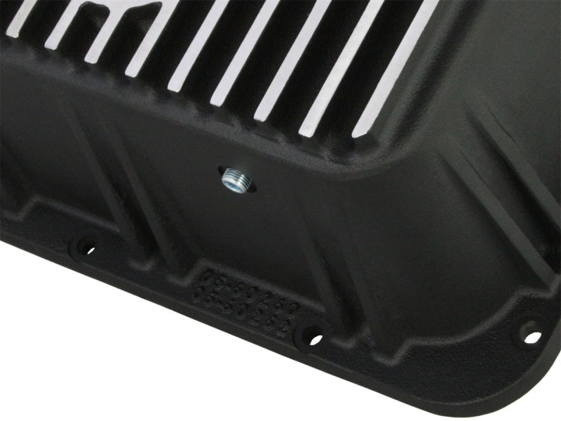 aFe Power Cover Trans Pan Machined Trans Pan GM Diesel Trucks 01-12 V8-6.6L Machined.