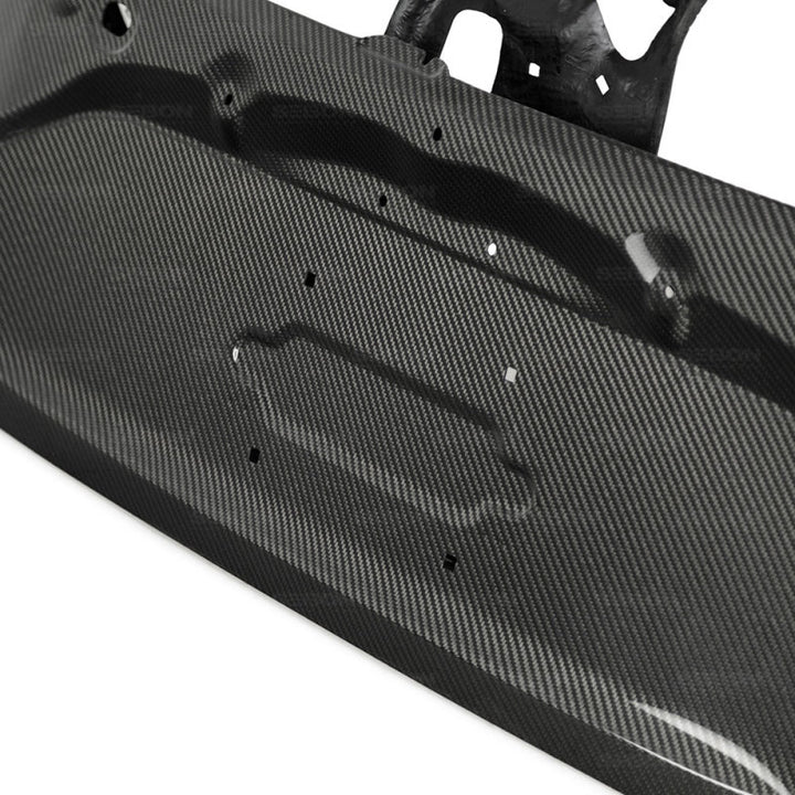 Seibon 2017+ Honda Civic Type-R Hatchback OEM Carbon Fiber Trunk Lid.