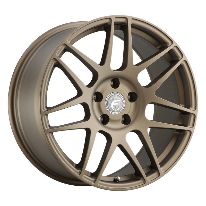 Forgestar F14 18x9 / 5x114.3 BP / ET35 / 6.4in BS Satin Bronze Wheel.