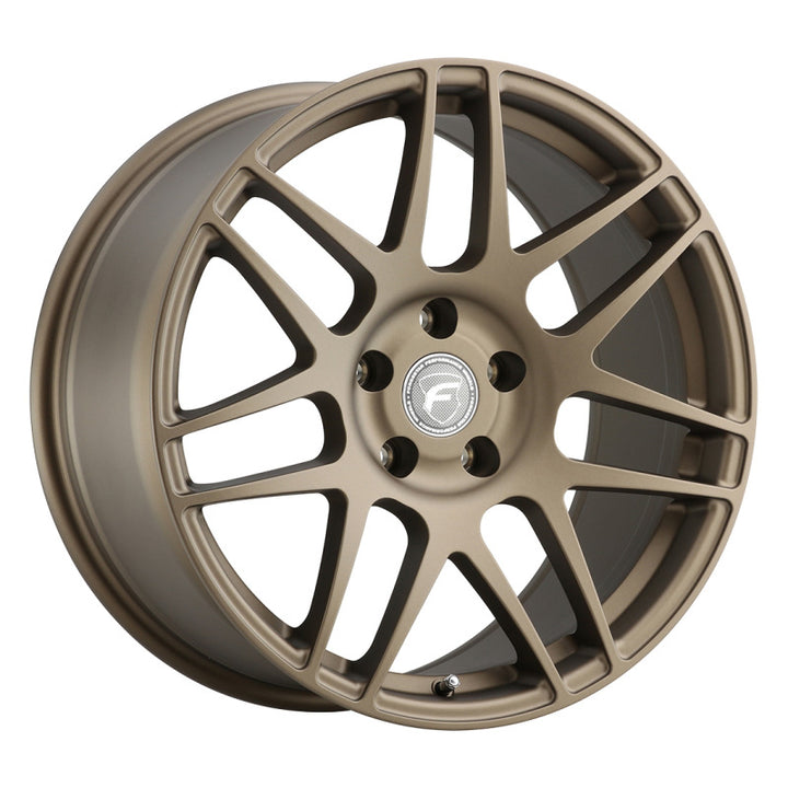 Forgestar F14 18x9 / 5x114.3 BP / ET35 / 6.4in BS Satin Bronze Wheel.