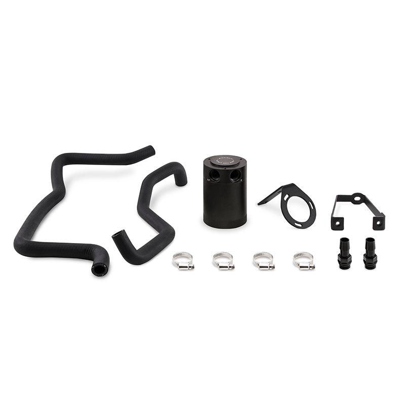 Mishimoto 2015+ Dodge Charger / 2015+ Chrysler 300C 5.7L Direct Fit Oil Catch Can Kit - Black.