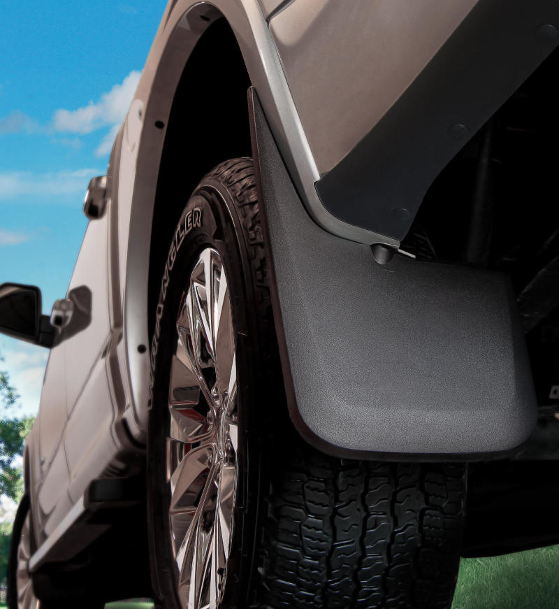 Husky Liners 11-21 Jeep Grand Cherokee (w/OEM Fender Flares) Custom-Molded Front Mud Guards.