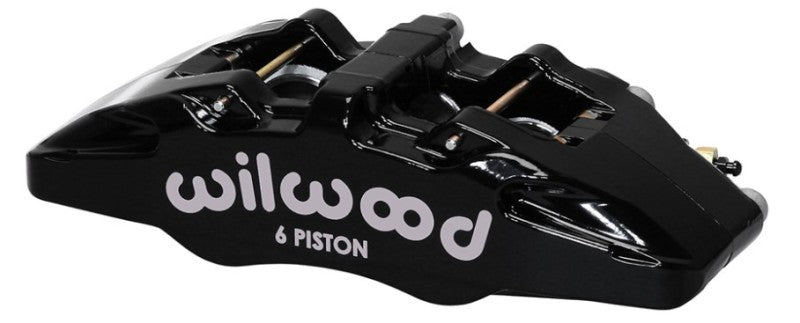 Wilwood Caliper-Forged Dynapro 6 5.25in Mount-R/H 1.62/1.38in/1.38in Pistons .38in Disc.
