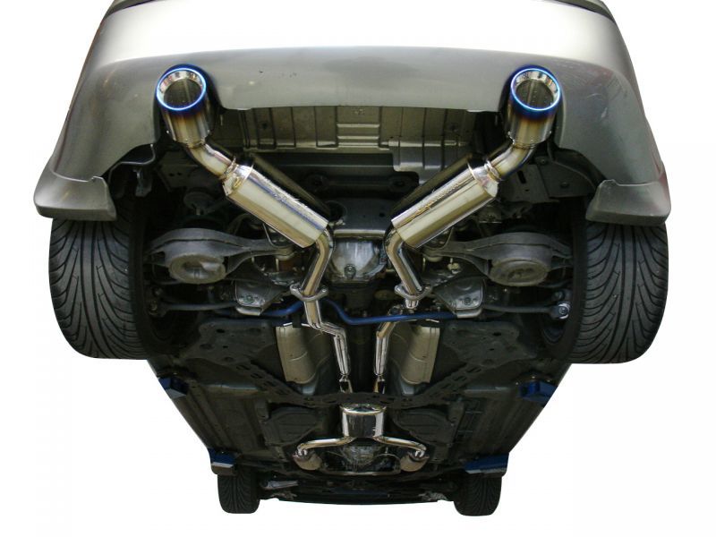 Injen 03-08 350Z Dual 60mm SS Cat-Back Exhaust w/ Built In Resonated X-Pipe.