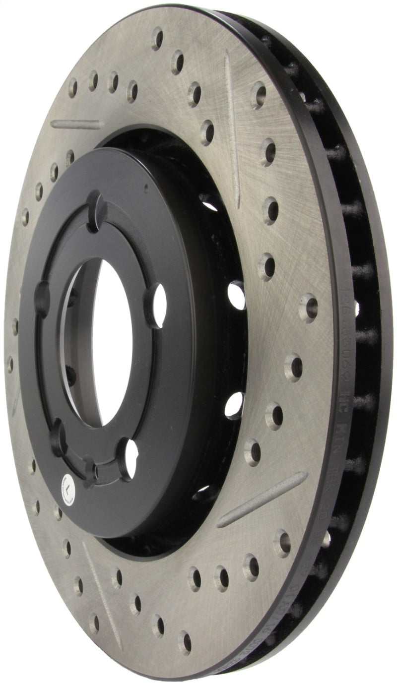 StopTech Slotted & Drilled Sport Brake Rotor.