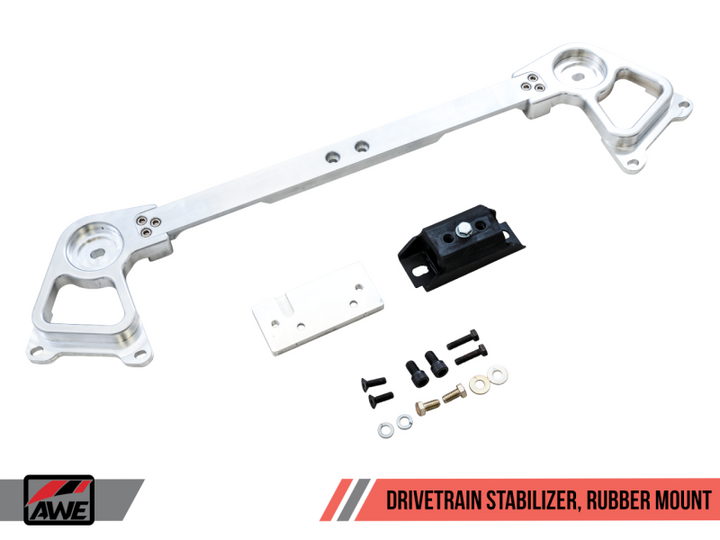 AWE Tuning Drivetrain Stabilizer w/Rubber Mount for Manual Transmission.
