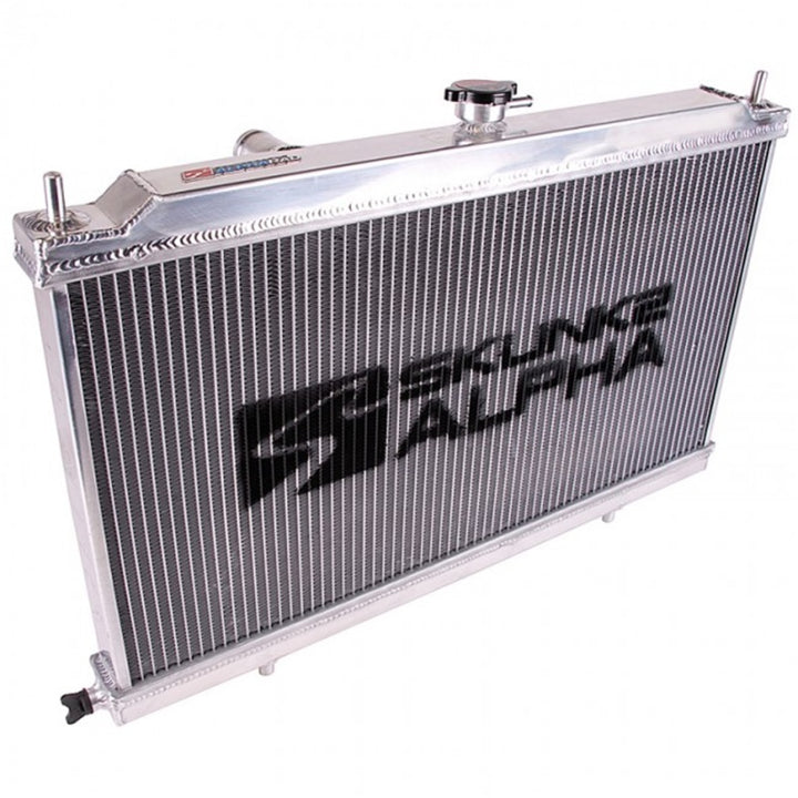 Skunk2 Alpha Series 88-91 Honda CRX/Civic Radiator (Full Size) (Dual Core) (Manual Trans.).