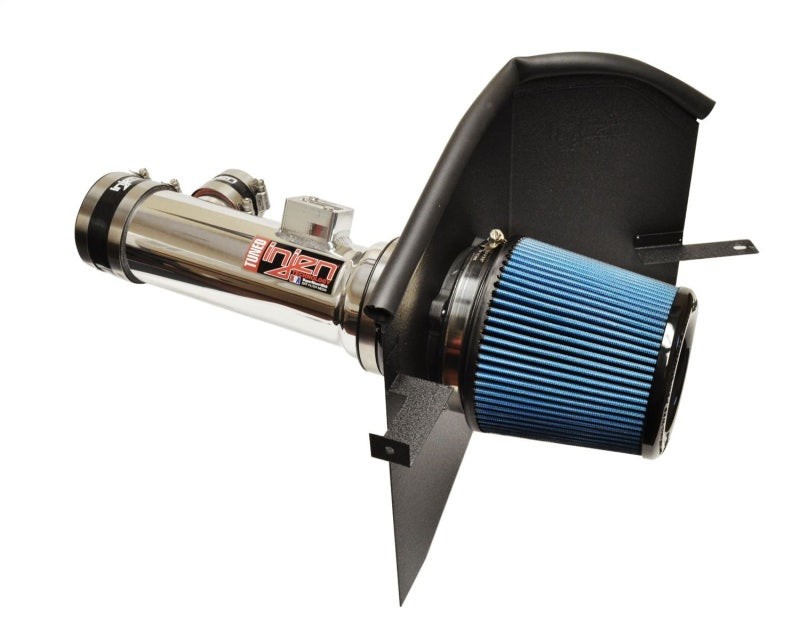 Injen 16-19 Nissan Titan 5.6L Polished Power-Flow Air Intake System.