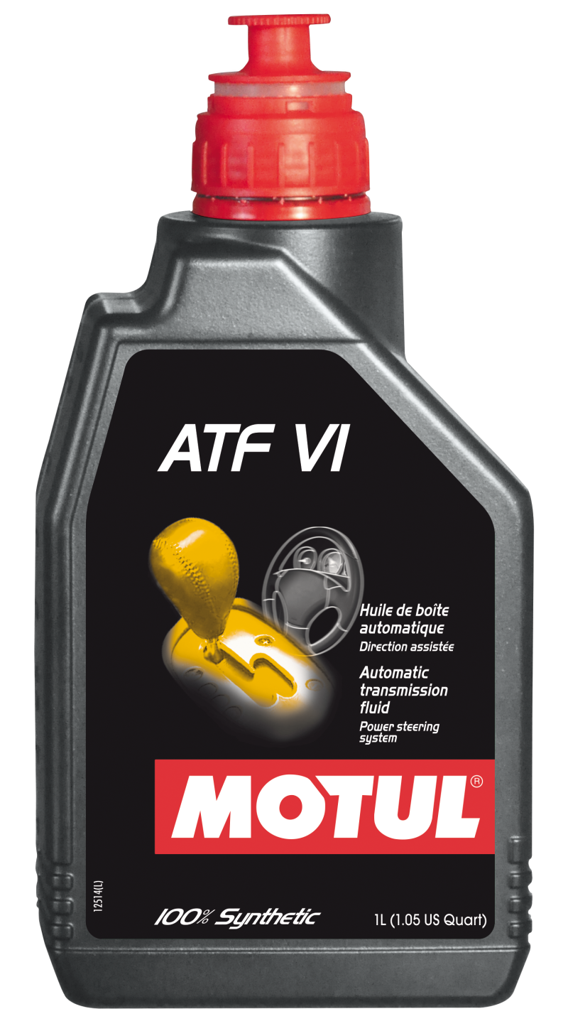 Motul 1L Transmision Fluid ATF VI 100% Synthetic.