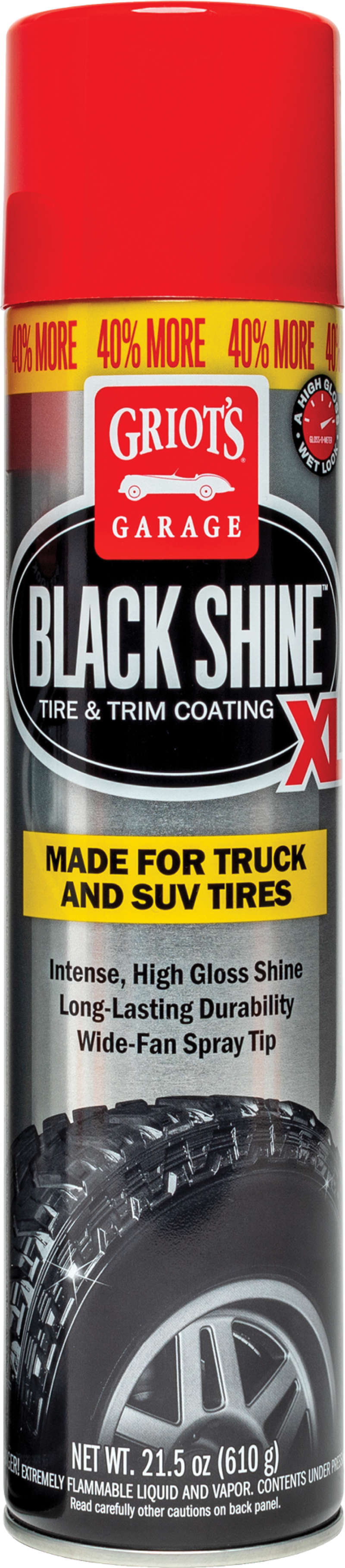 Griots Garage Black Shine Tire and Trim Coating XL - 21.5oz.