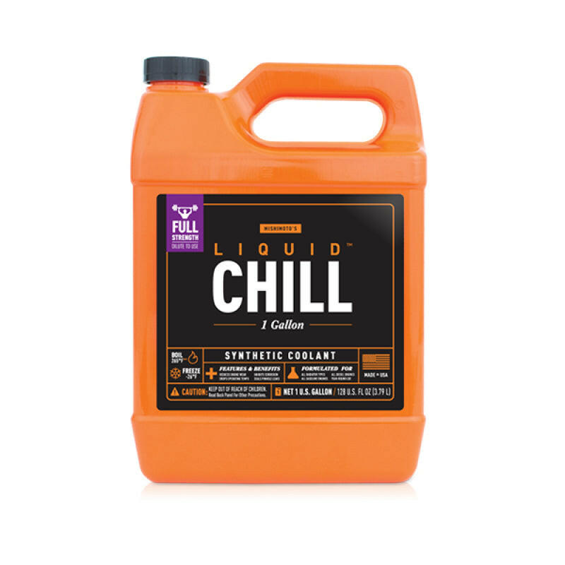 Mishimoto Liquid Chill Synthetic Engine Coolant - Full Strength.