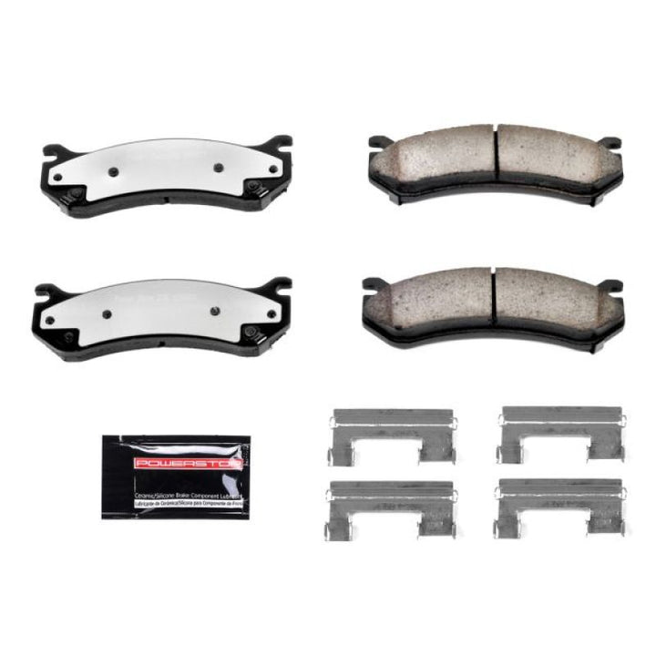 Power Stop 02-06 Cadillac Escalade Front or Rear Z36 Truck & Tow Brake Pads w/Hardware.