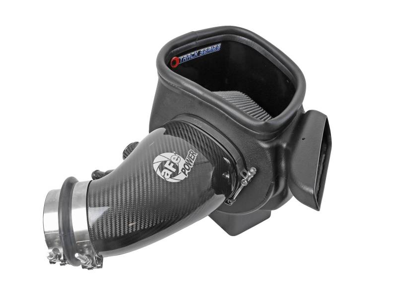 aFe 12-21 Jeep Grand Cherokee 6.4L Track Series Carbon Fiber Cold Air Intake w/Pro Dry S Filter.