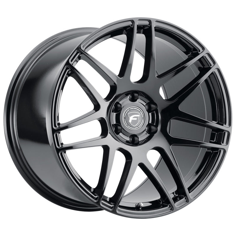 Forgestar F14 17x8 / 5x114.3 BP / ET35 / 5.9in BS Gloss Black Wheel.