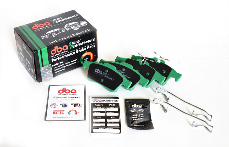 DBA 07-22 Nissan GT-R R35 Front Street Performance Brake Pad Kit.