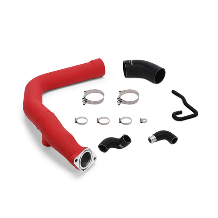 Mishimoto 2015 Subaru WRX Charge Pipe Kit - Wrinkle Red.