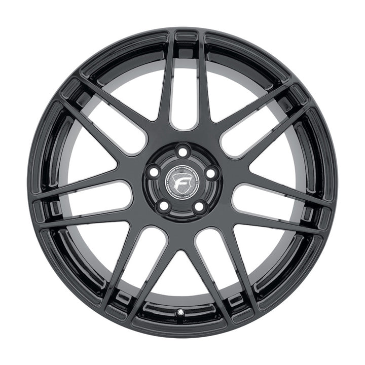 Forgestar F14 20x11 / 5x120.65 BP / ET71 / 8.8in BS Gloss Black Wheel.