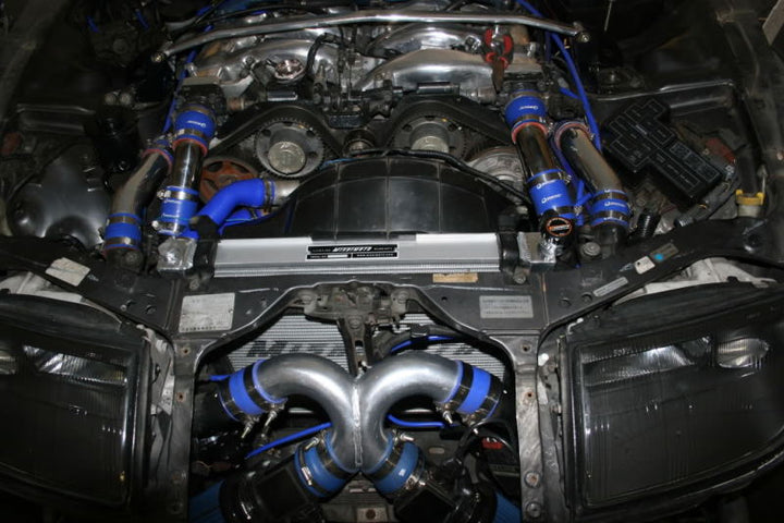 Mishimoto 90-96 Nissan 300ZX Turbo Manual Aluminum Radiator.