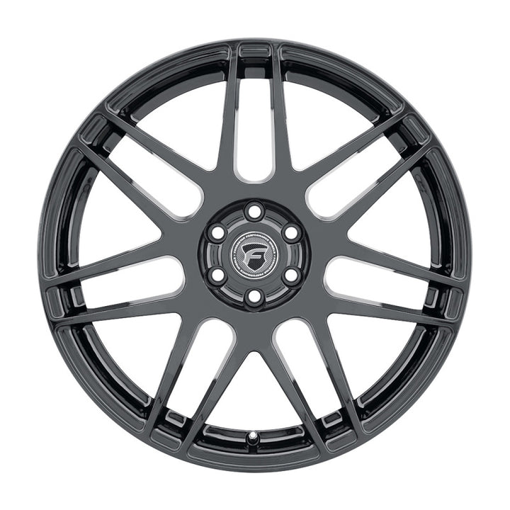 Forgestar F14 17x8 / 5x114.3 BP / ET35 / 5.9in BS Gloss Black Wheel.